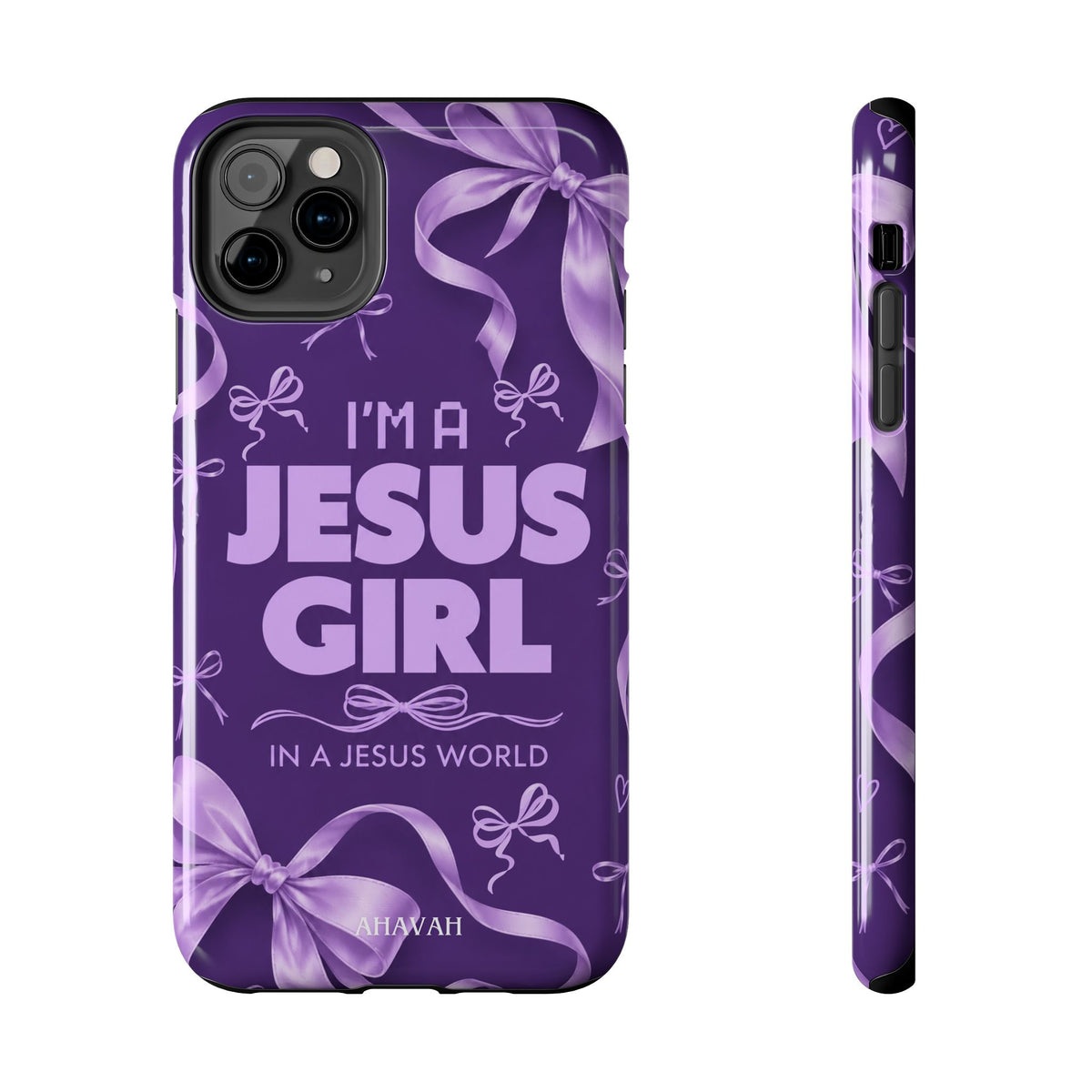 I'm a Jesus Girl Phone Case - Purple