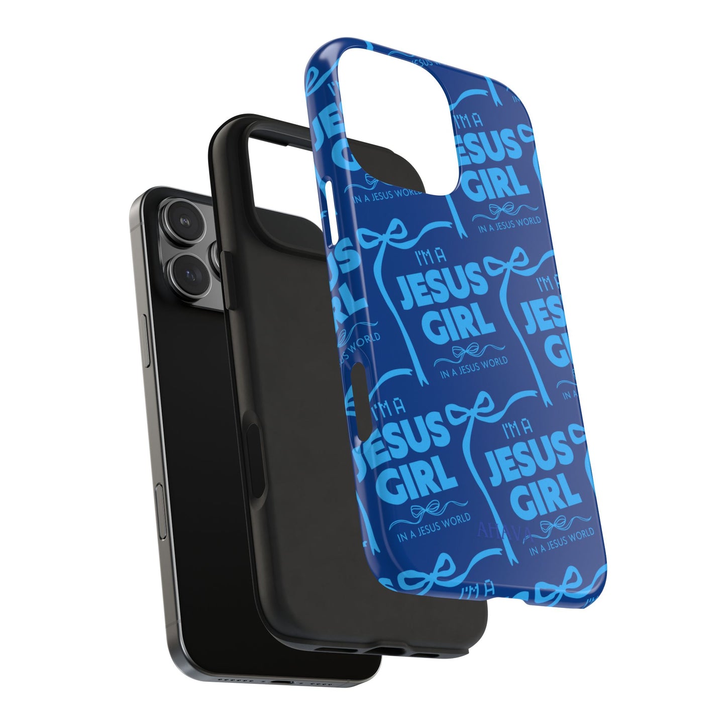 I'm a Jesus Girl Phone Case - Blue