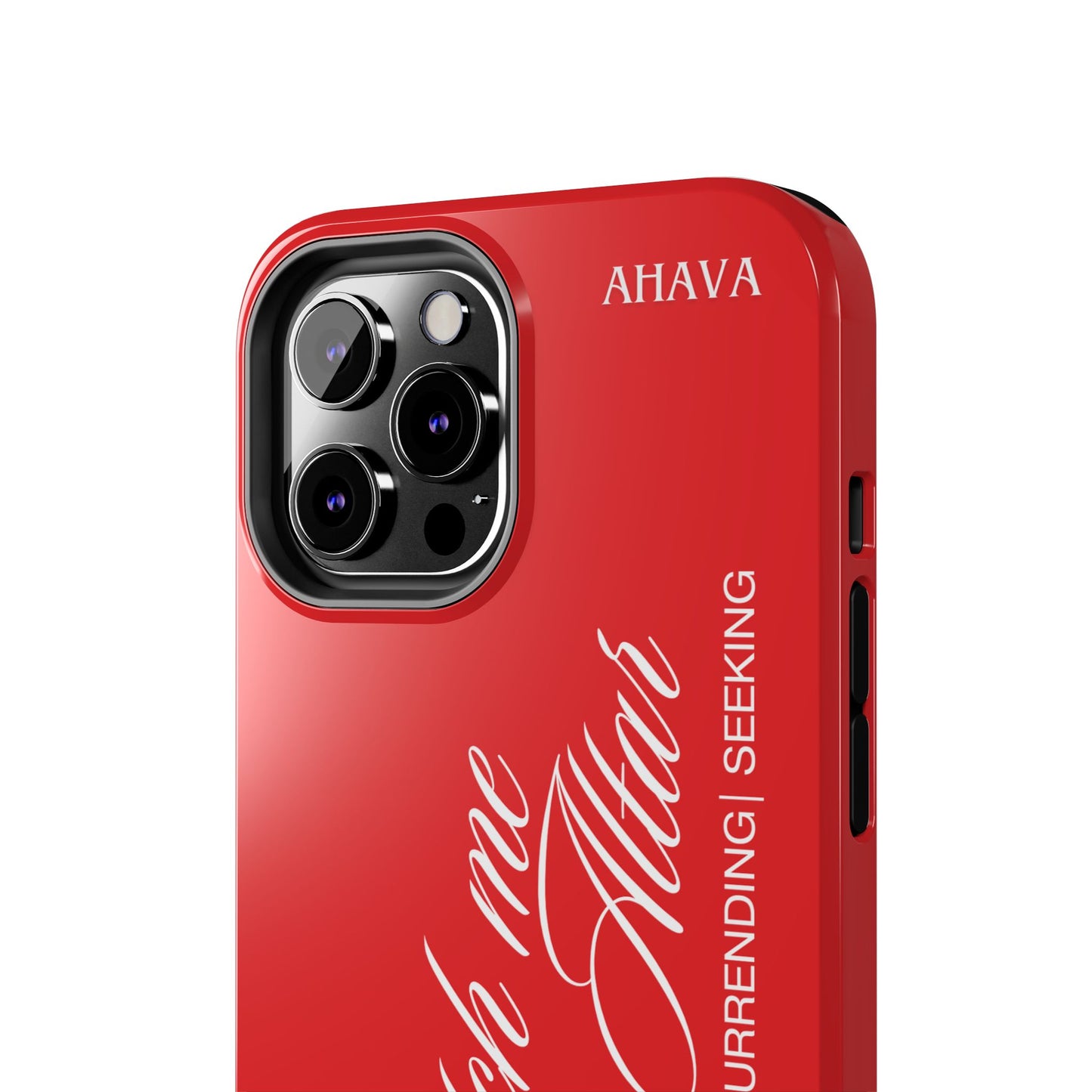 "Catch Me at the Altar" Red Phone Case