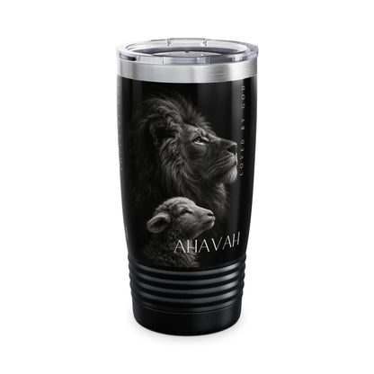Lion and lamb Tumbler