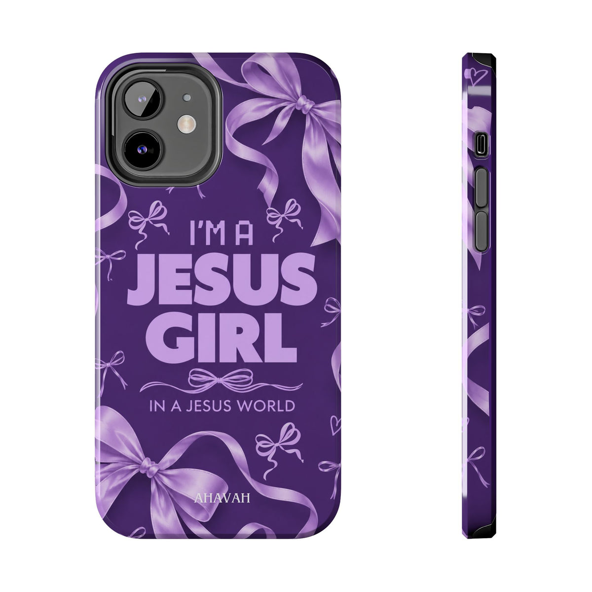 I'm a Jesus Girl Phone Case - Purple