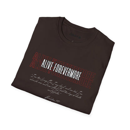 Alive Forevermore T-Shirt – Revelation 1:18