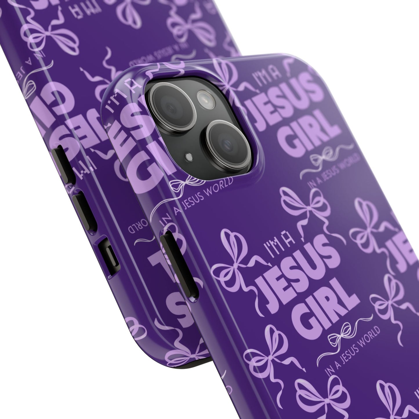 I'm a Jesus Girl Phone Case - Purple
