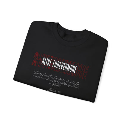 Alive Forevermore Sweatshirt – Revelation 1:18