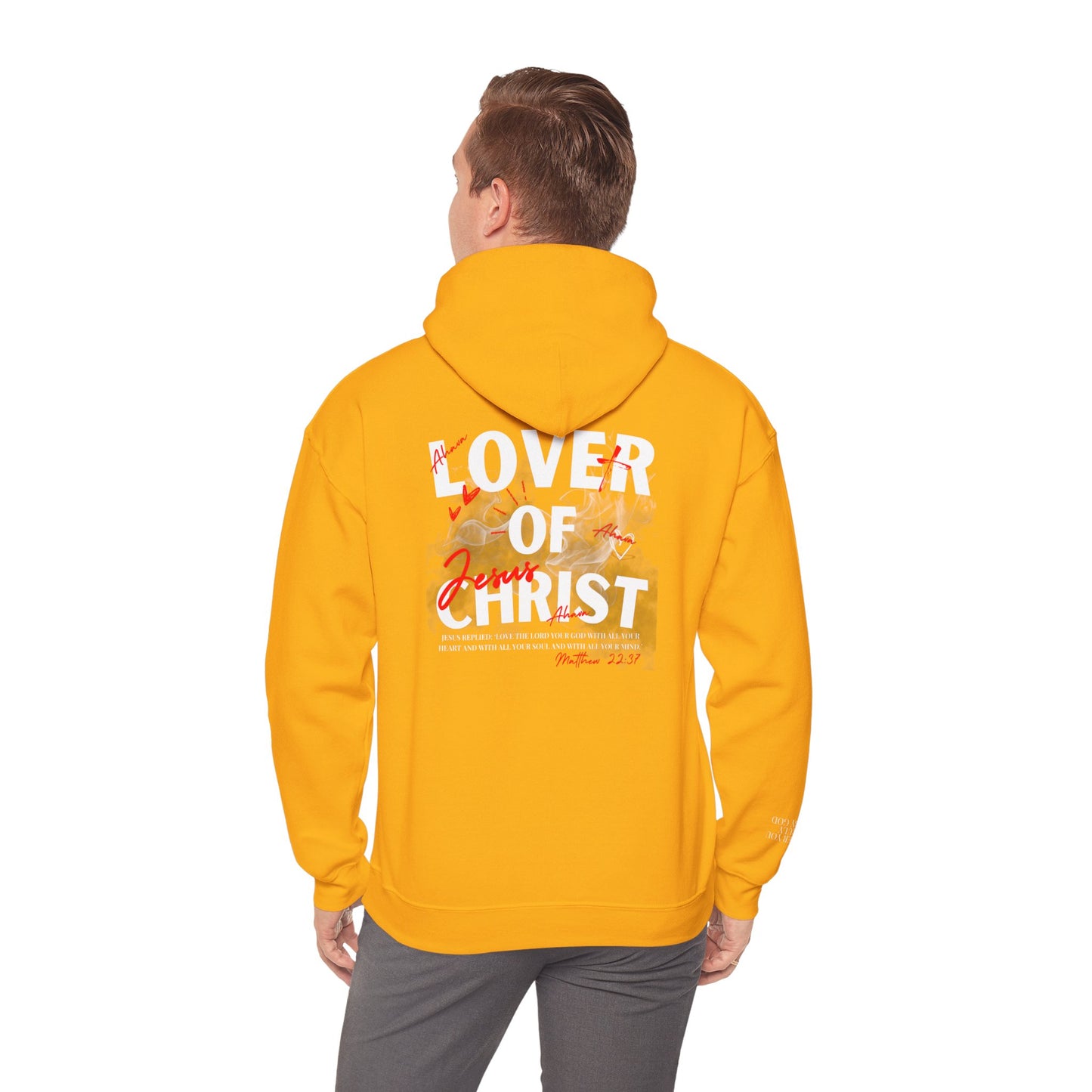 Lover of Christ Hoodie | Matthew 22:37