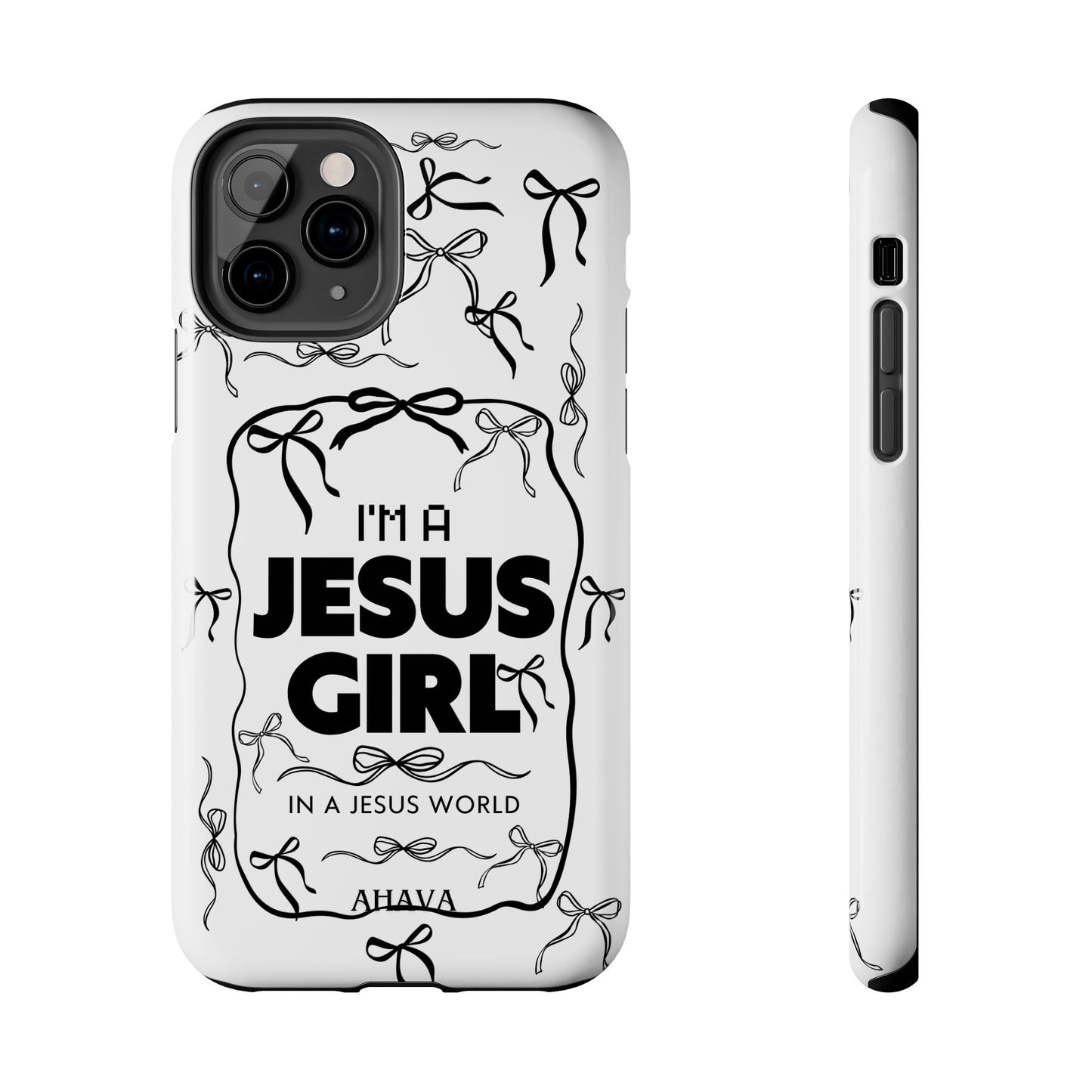 I'm a Jesus Girl  Case - black