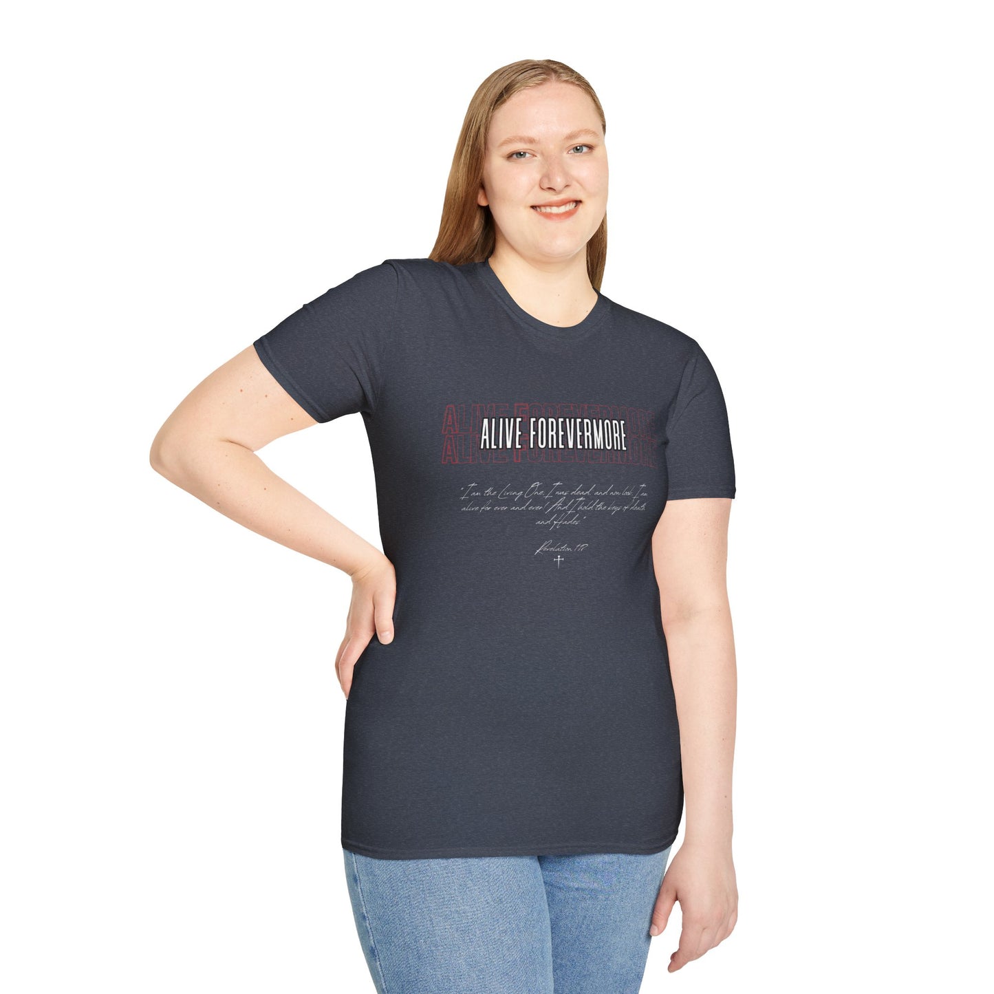 Alive Forevermore T-Shirt – Revelation 1:18