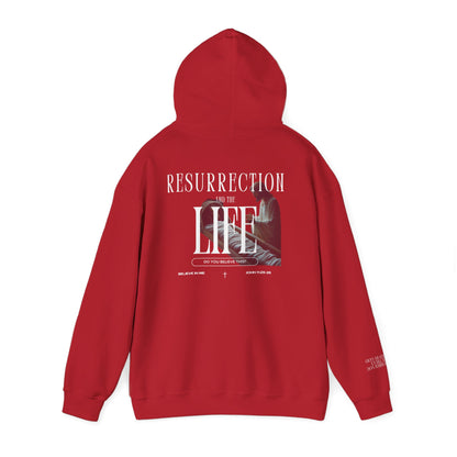 Resurrection and the Life | John 11:25 Hoodie