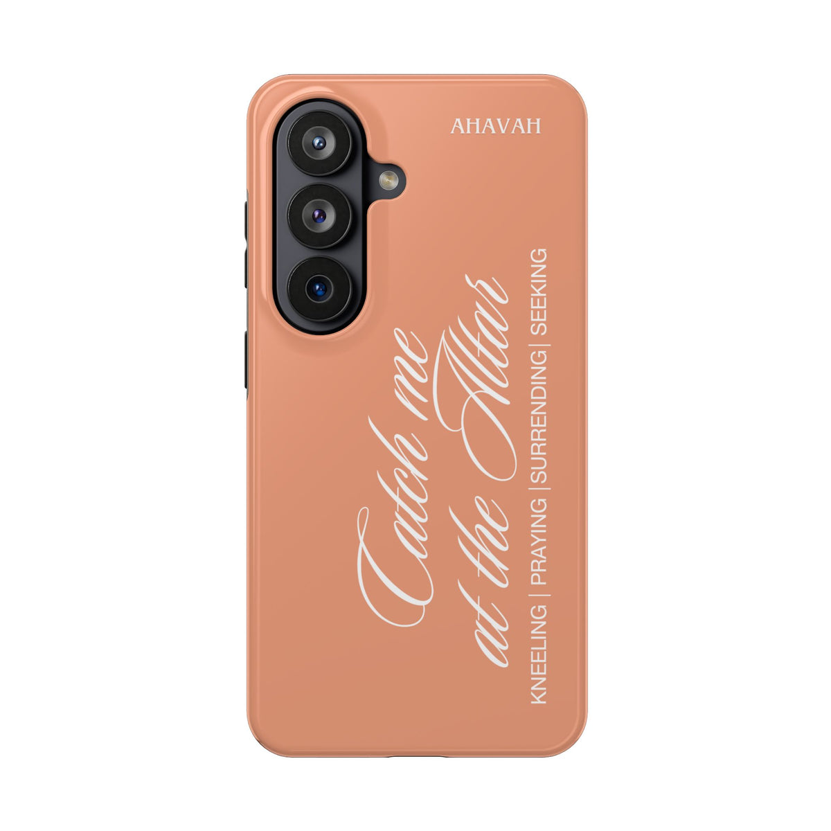 Catch Me at the Altar Phone Case | Peach Bloom — Limited Edition