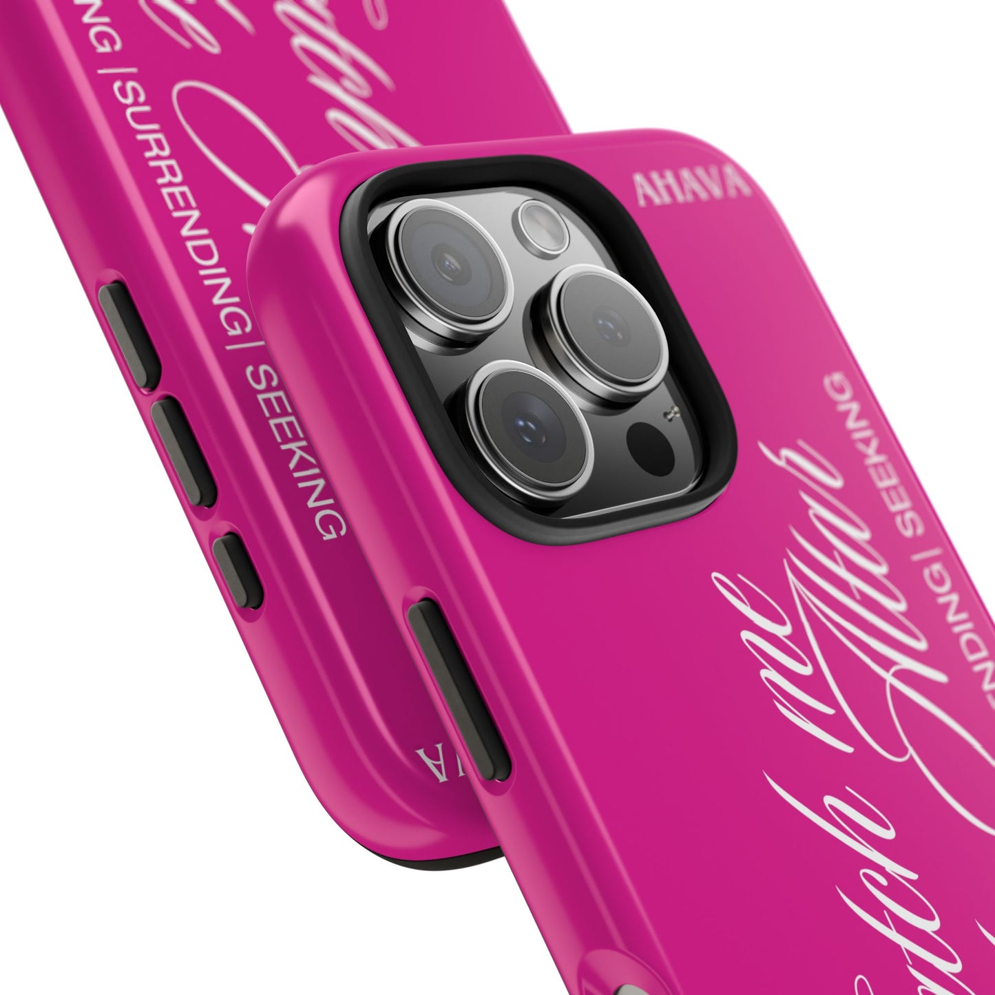 "Catch Me at the Altar" Hot Pink Phone Case