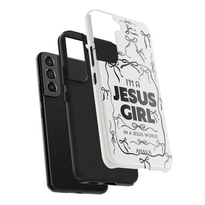 I'm a Jesus Girl  Case - black