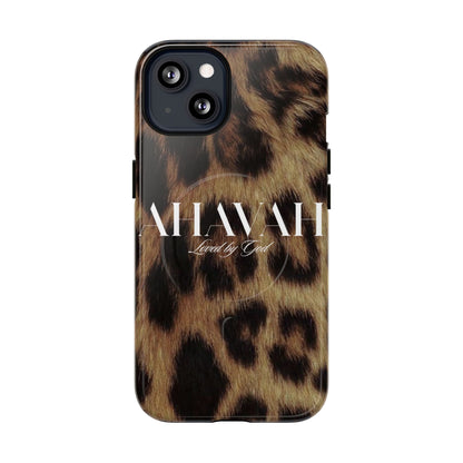 Leopard Ahava Magnetic Phone Case