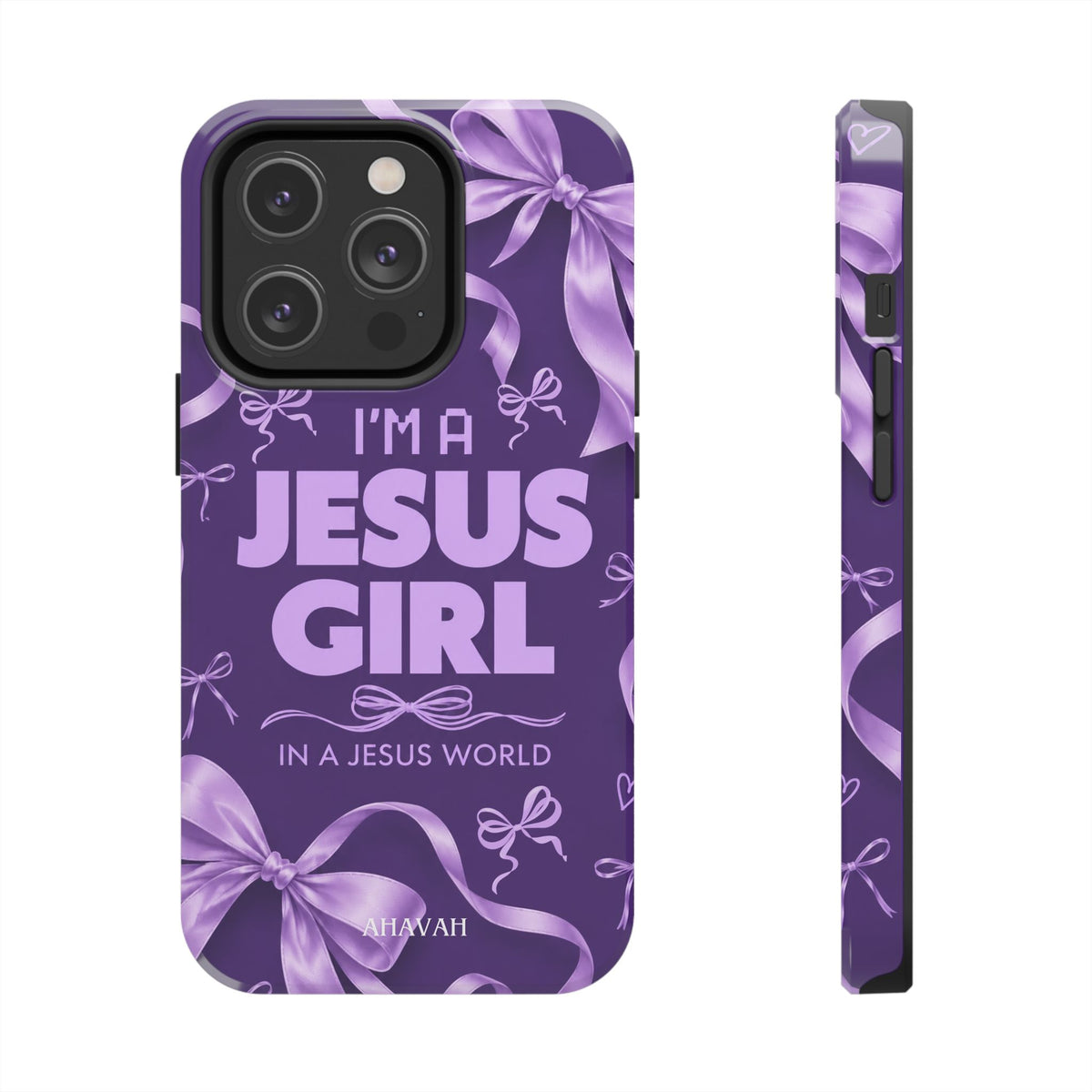 I'm a Jesus Girl Phone Case - Purple