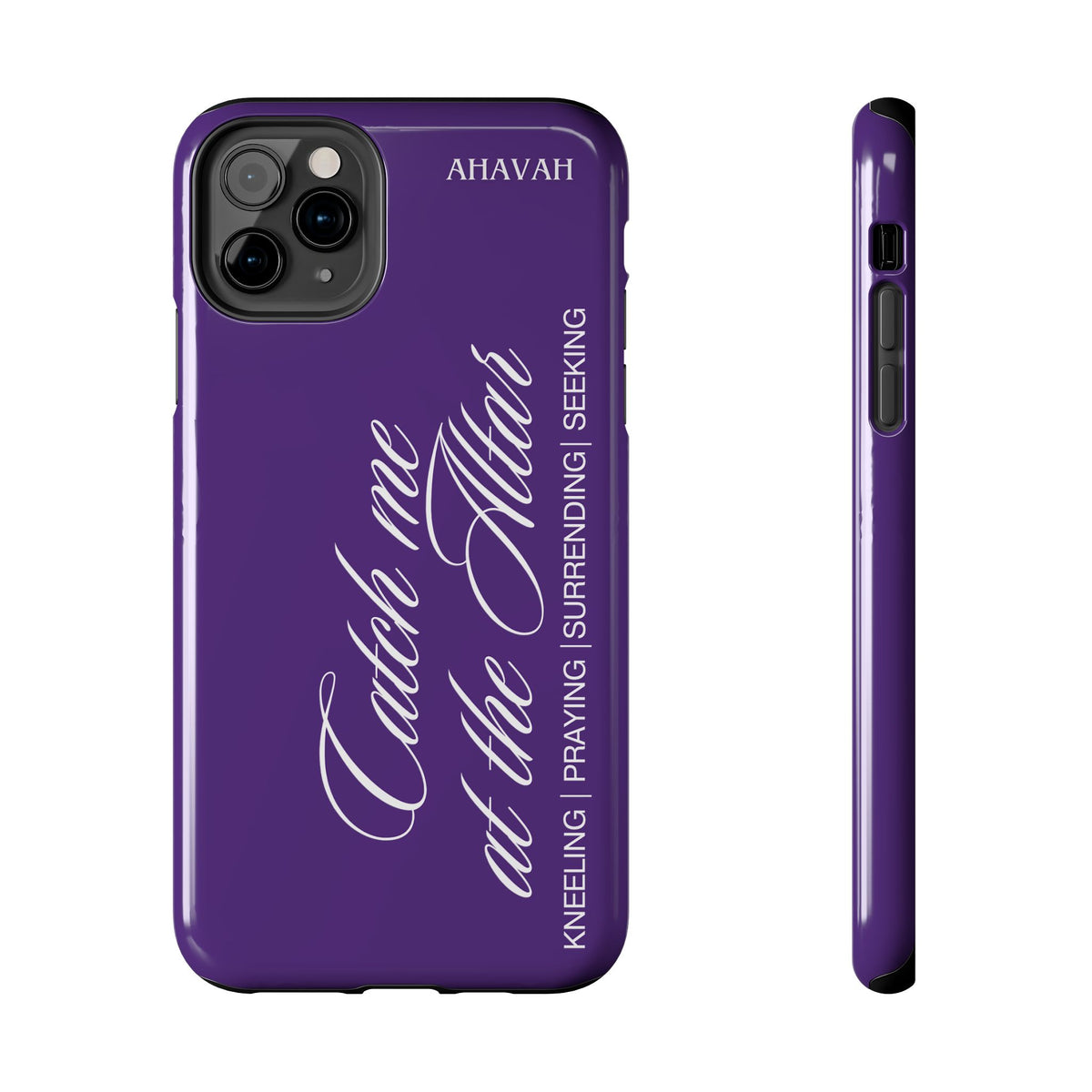 Catch Me at the Altar Phone Case | Royal Violet
