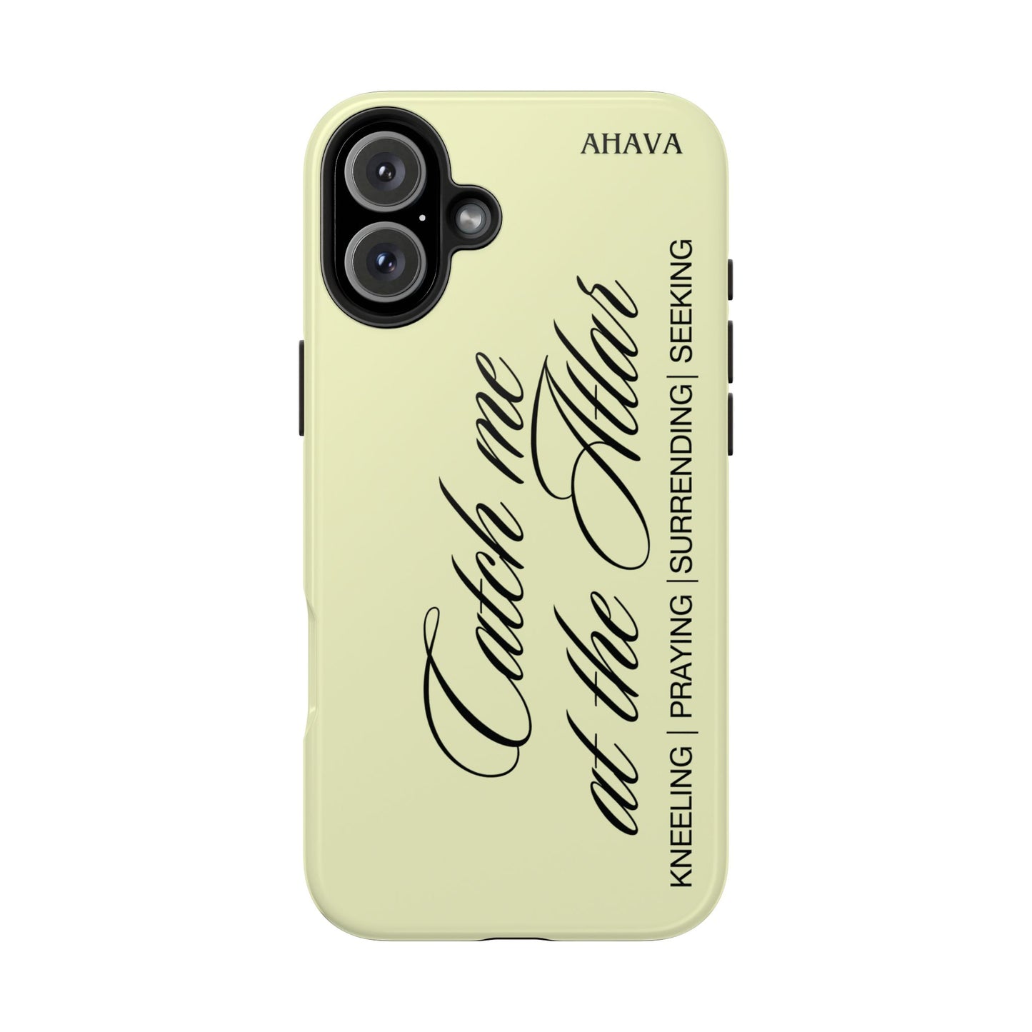 "Catch Me at the Altar" Lemon Phone Case
