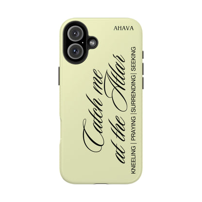 "Catch Me at the Altar" Lemon Phone Case