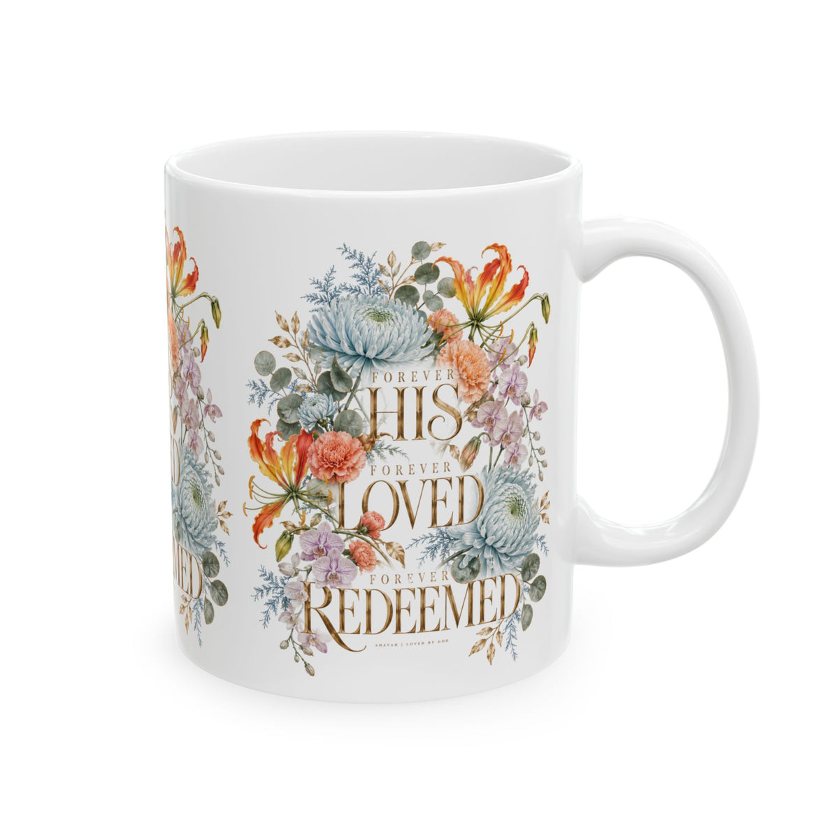 Forever His | Porcelain Garden Mug