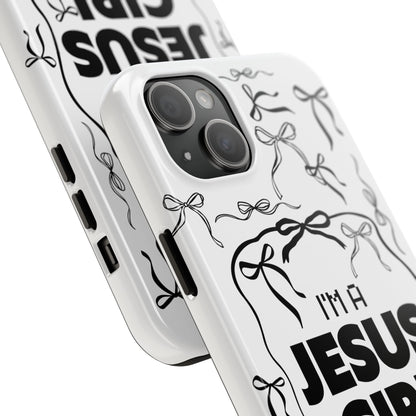 I'm a Jesus Girl  Case - black