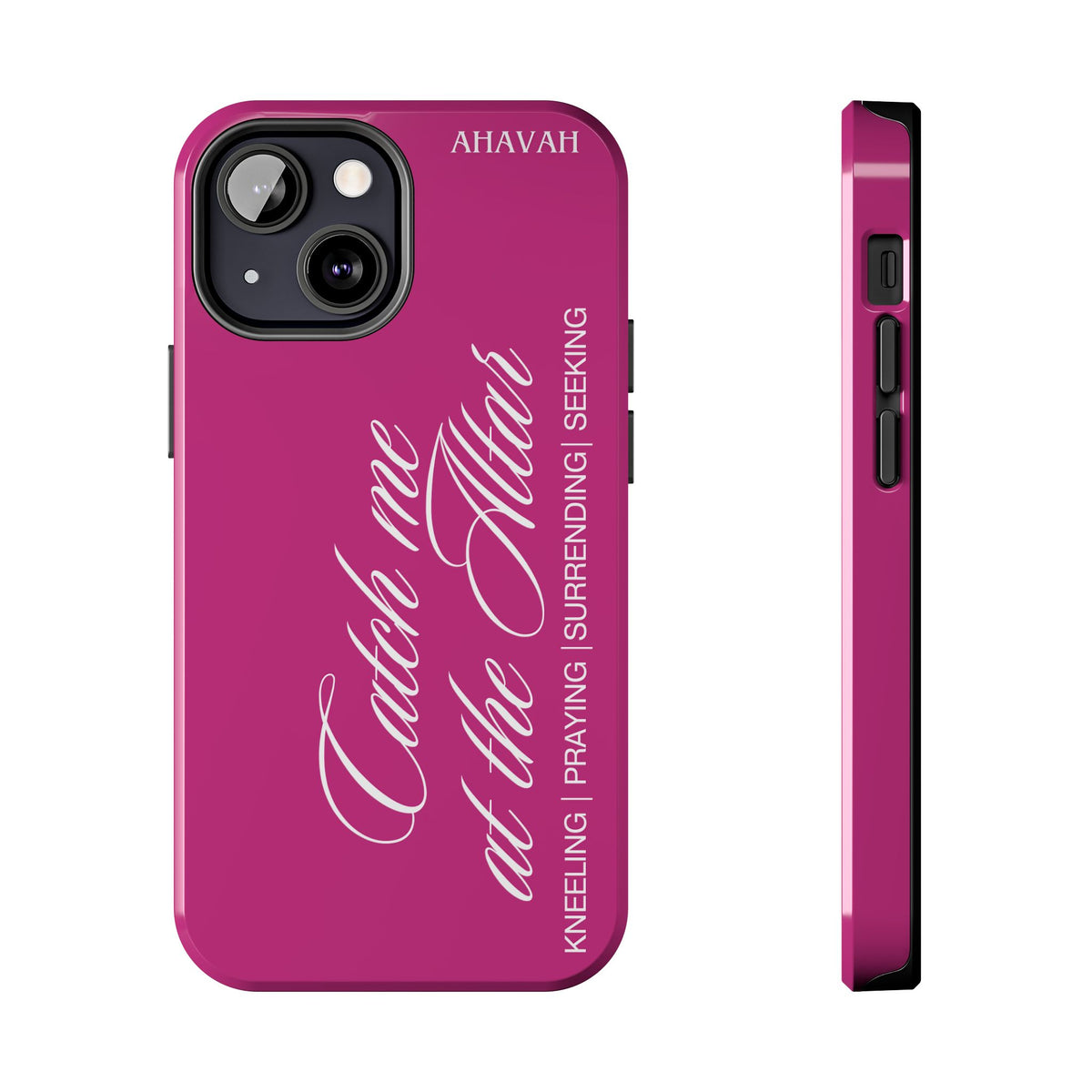 Catch Me at the Altar Phone Case - 	Berry Rose