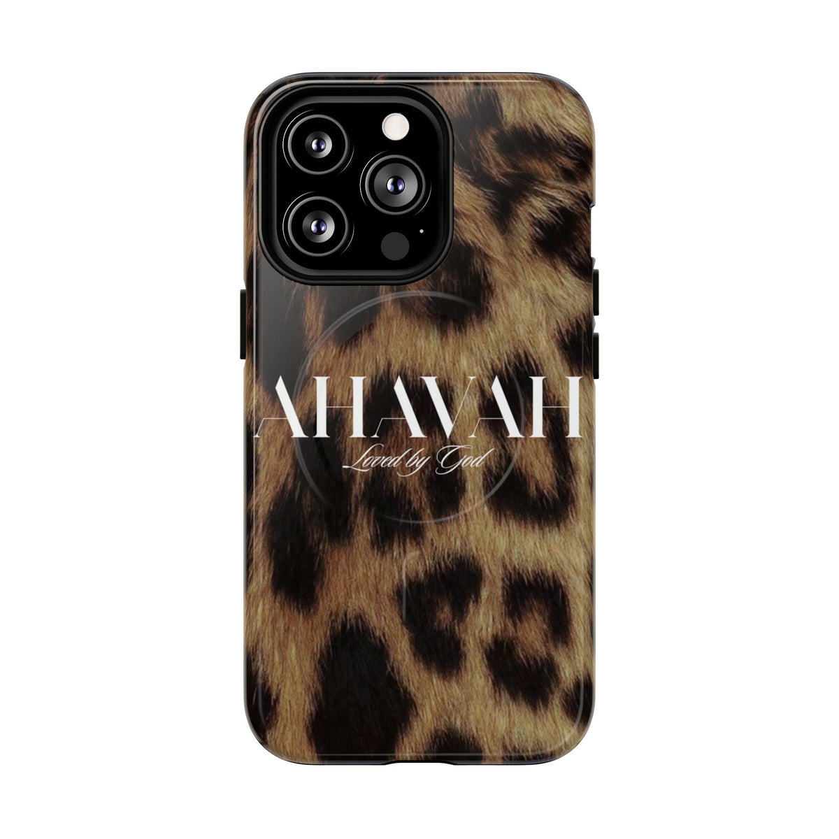 Leopard Ahava Magnetic Phone Case