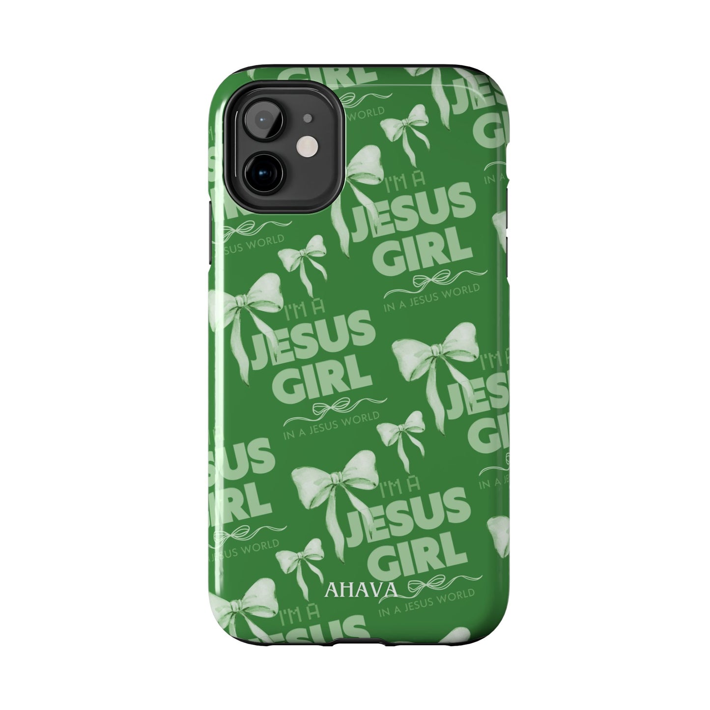 I'm a Jesus Girl Case - Green