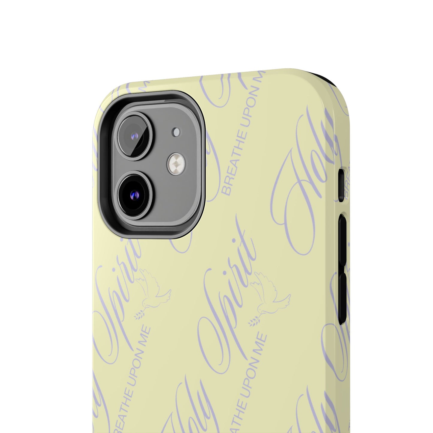 "Holy Spirit, Breathe Upon me" Buttercream Phone Case