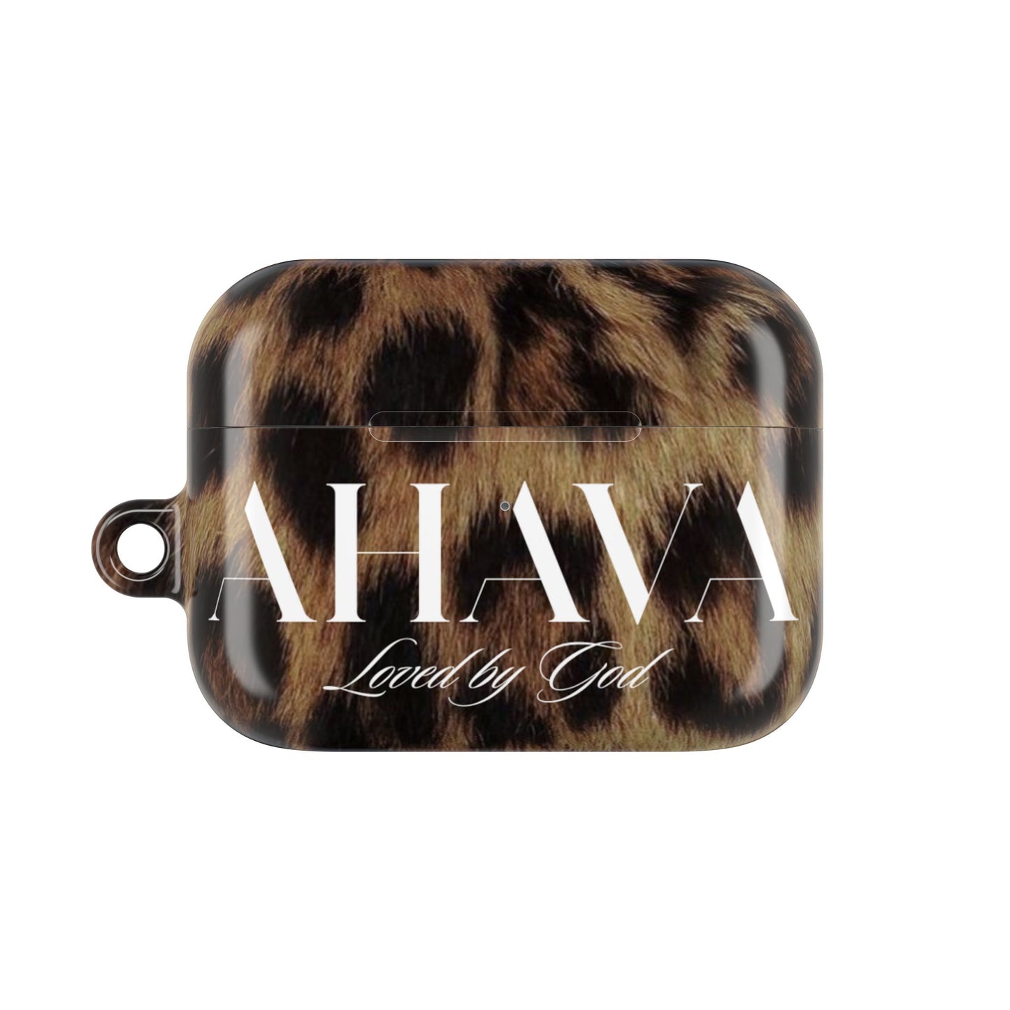 Ahava Leopard Airpod Case