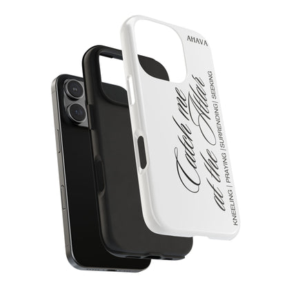 "Catch Me at the Altar" White Phone Case