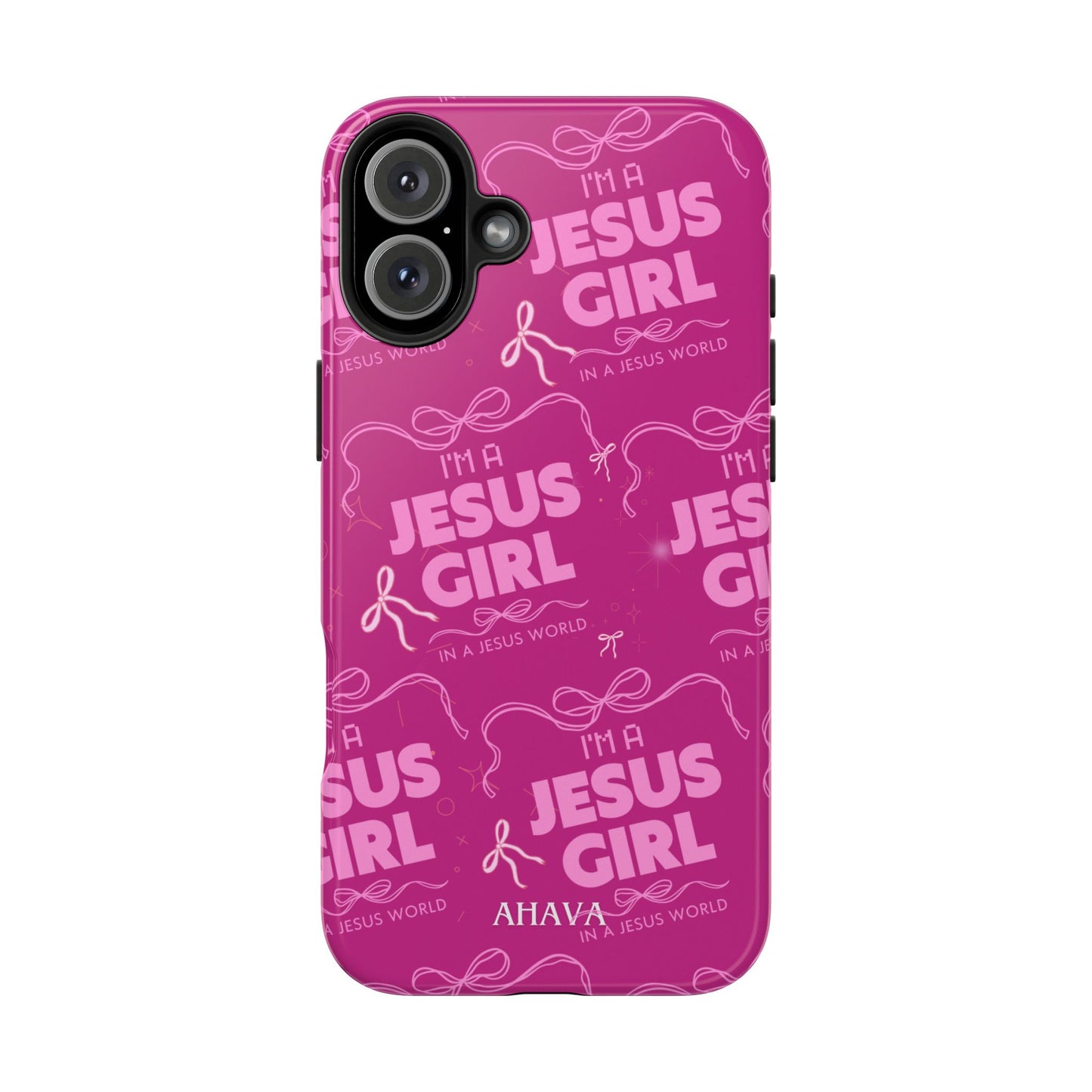 I'm a Jesus Girl Phone Case - Pink
