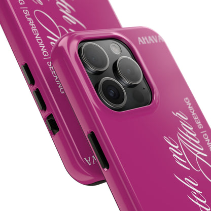 "Catch Me at the Altar" Pink Phone Case