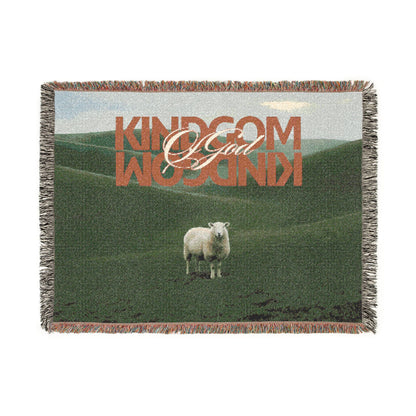 Kingdom of God Woven Prayer Blanket | The Shepherd Leaves the 99
