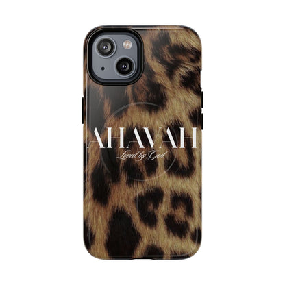 Leopard Ahava Magnetic Phone Case