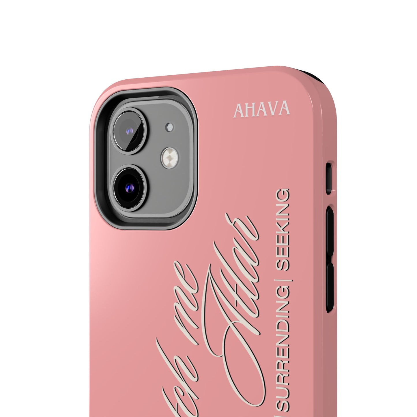 "Catch Me at the Altar" Dusty Rose Phone Case