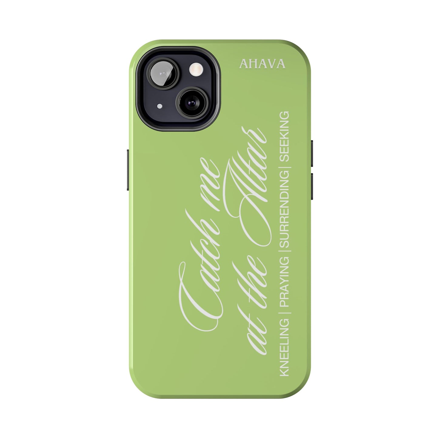 "Catch Me at the Altar" Matcha Tea Phone Case