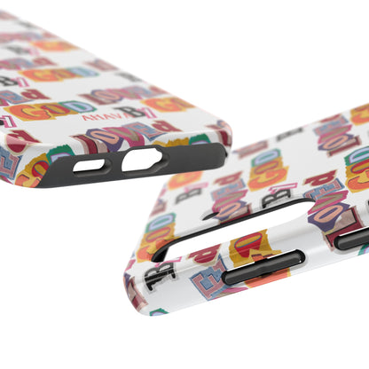 "Loved by God" white Phone Case