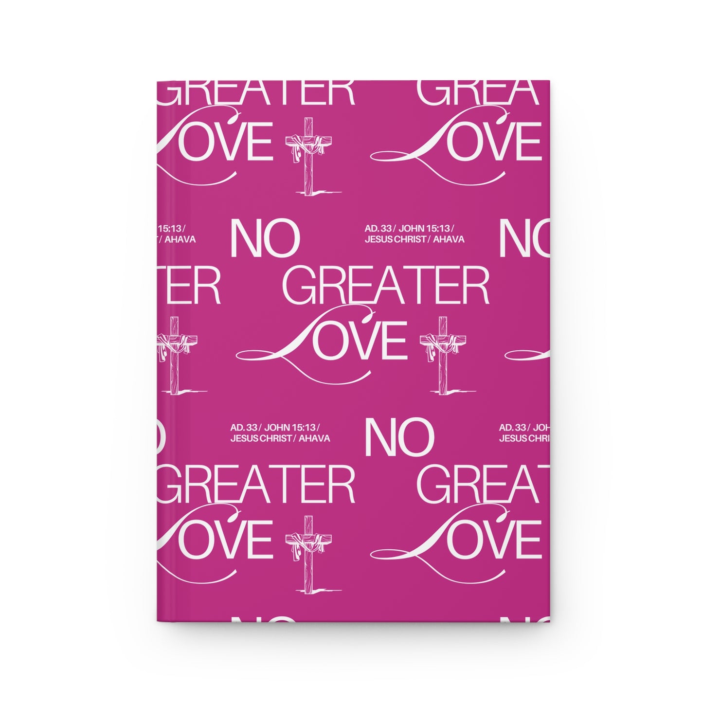 "No Greater Love" (Pink) Journal