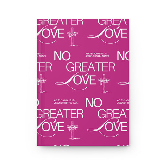 "No Greater Love" (Pink) Journal