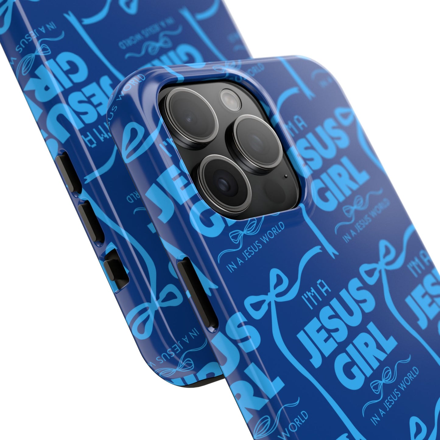 I'm a Jesus Girl Phone Case - Blue