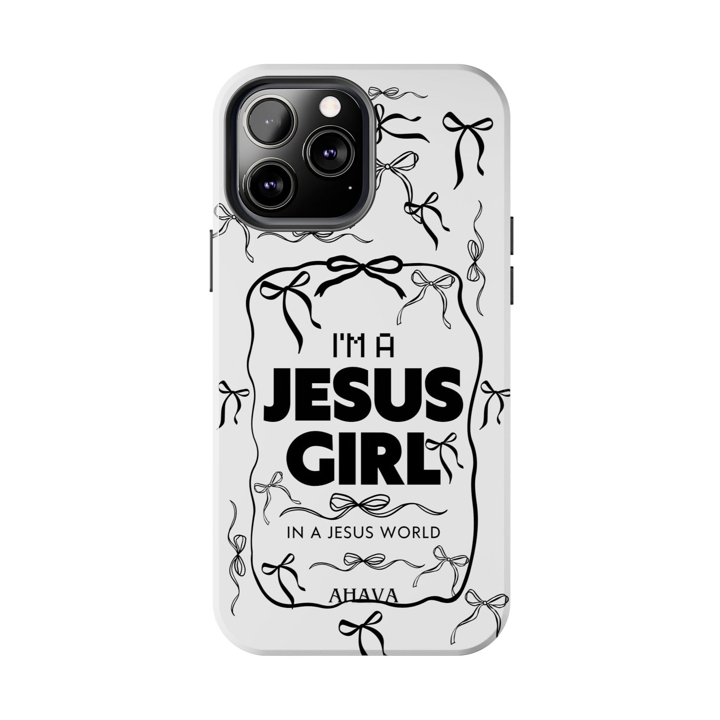 I'm a Jesus Girl  Case - black