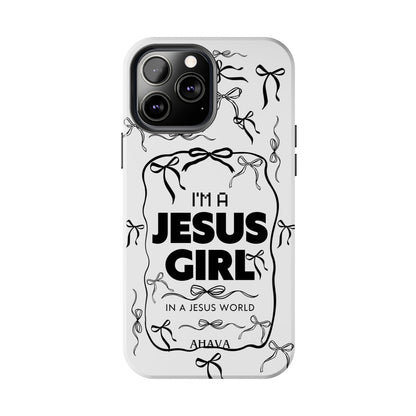 I'm a Jesus Girl  Case - black