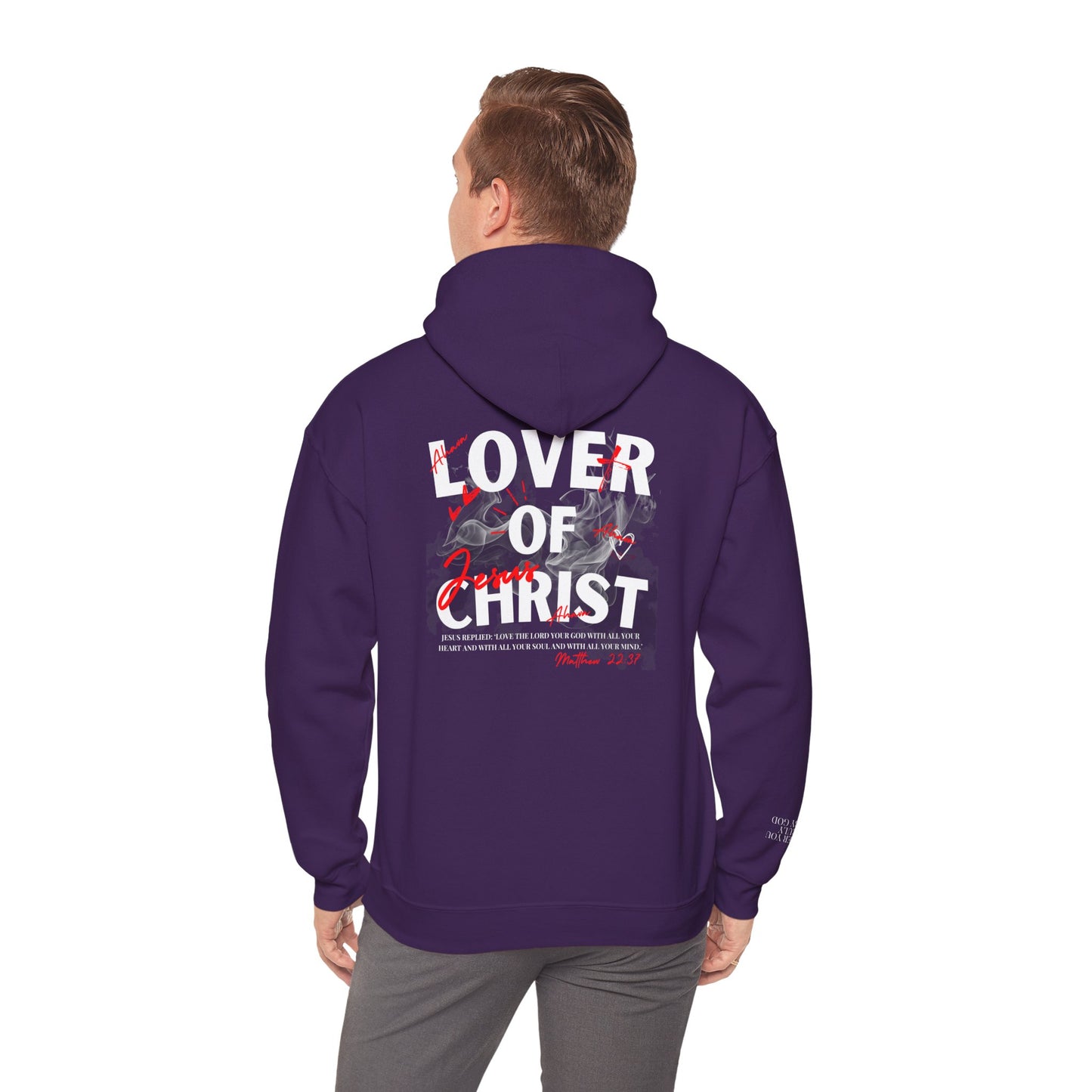 Lover of Christ Hoodie | Matthew 22:37