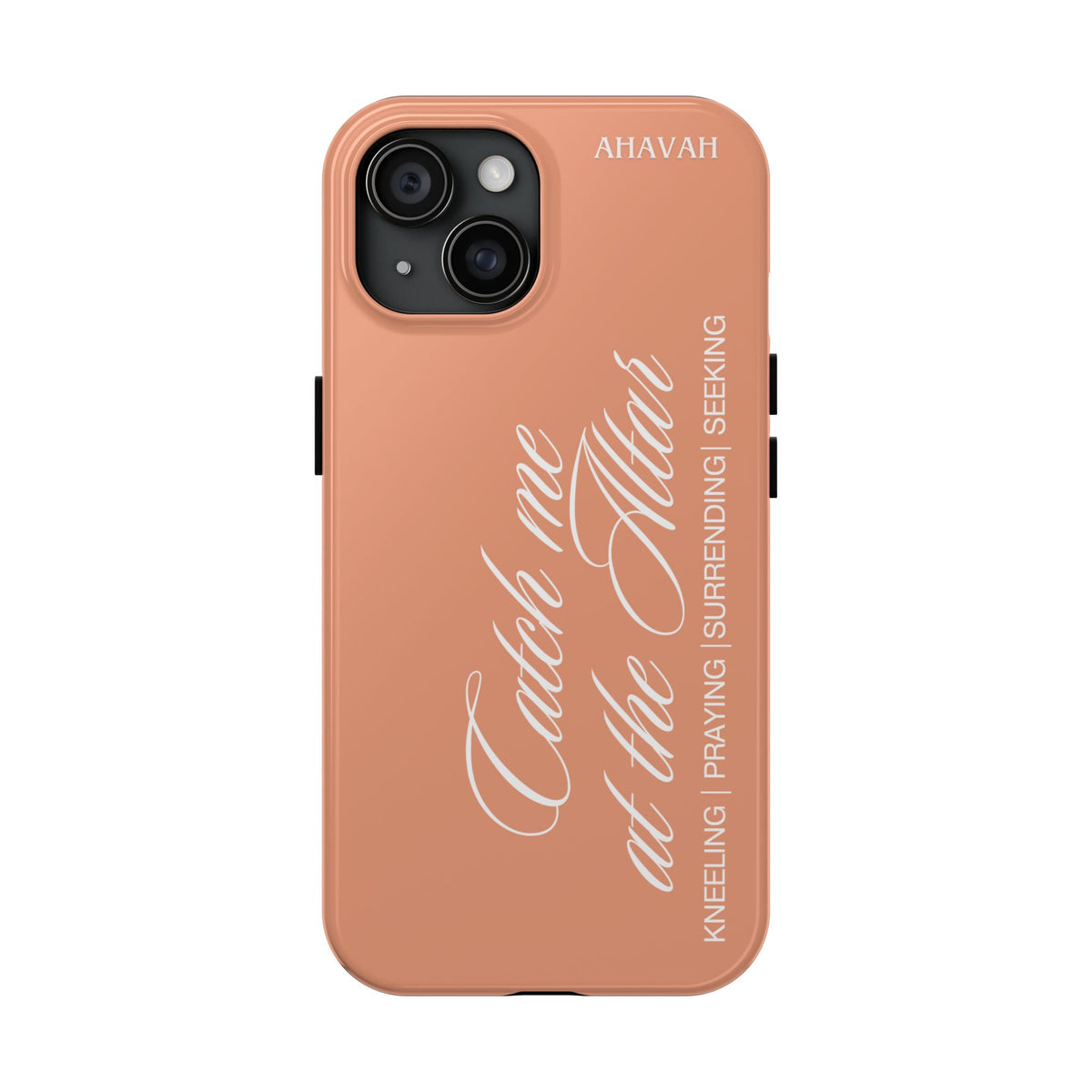 Catch Me at the Altar Phone Case | Peach Bloom — Limited Edition