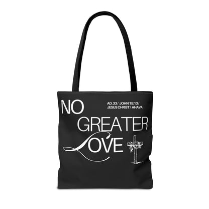 "No Greater Love" Tote Bag