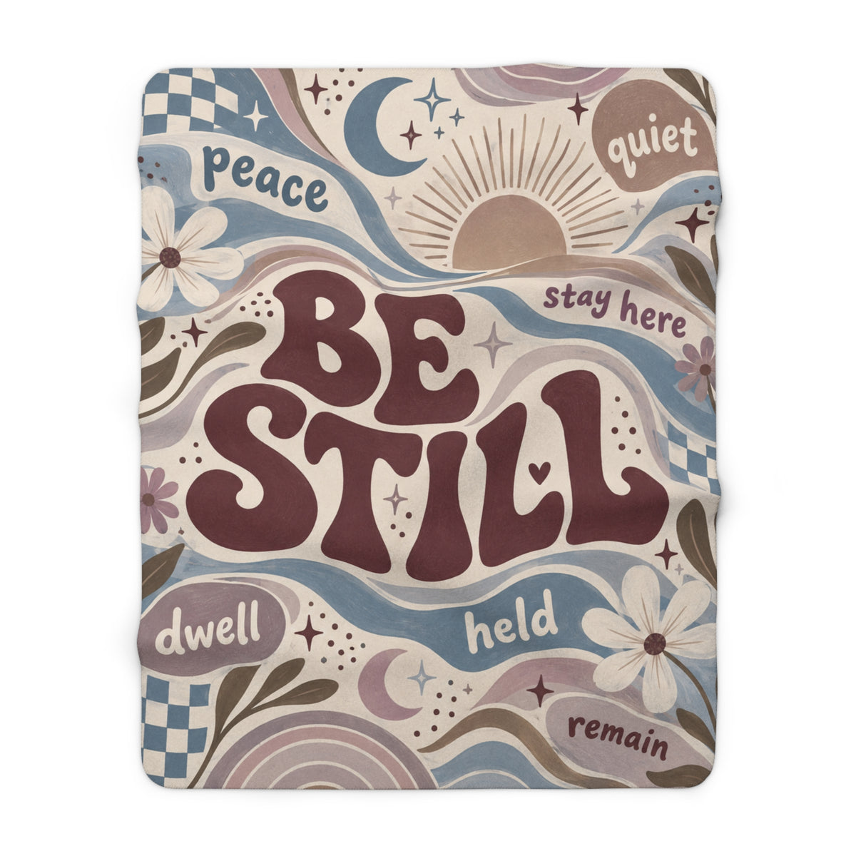 BE STILL Fleece Blanket