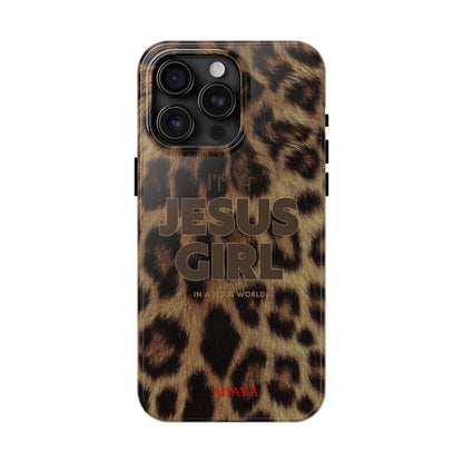 I'm a Jesus Girl Case - Leopard