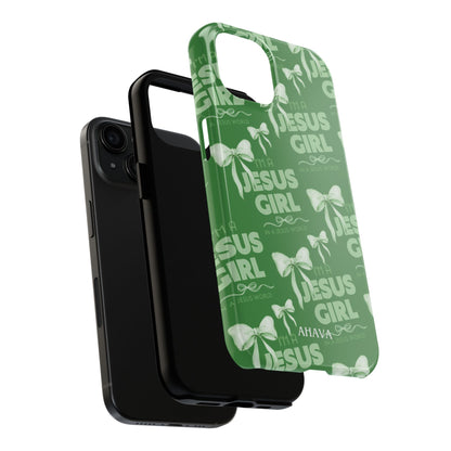 I'm a Jesus Girl Case - Green