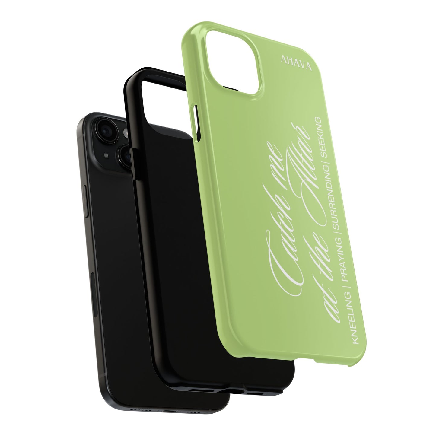 "Catch Me at the Altar" Matcha Tea Phone Case