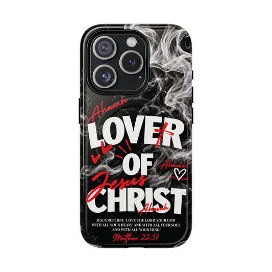 Lover of Christ | Matthew 22:37 MagSafe Phone Case