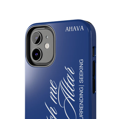 "Catch Me at the Altar" Blue Phone Case