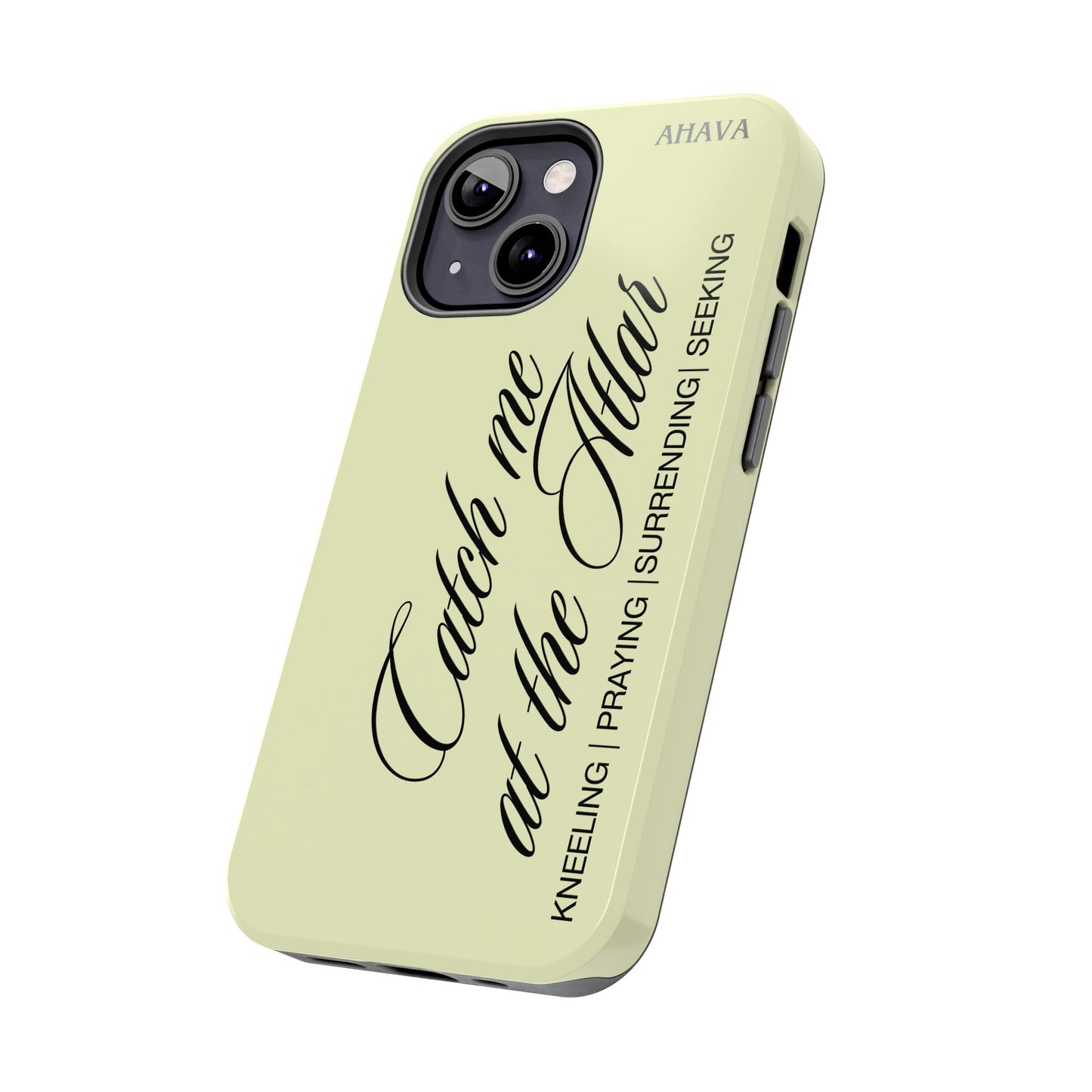 "Catch Me at the Altar" Lemon Phone Case
